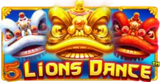 ภาพเกม 5 Lions Dance ที่ ios97 รวบรวมไว้
